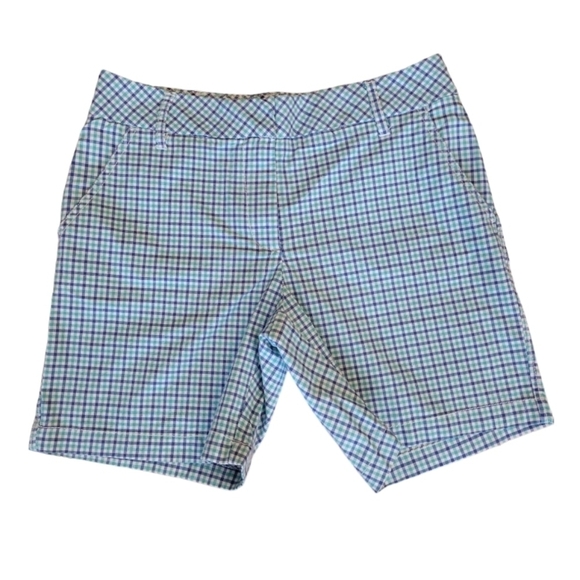 NWT Izod Bar Harbor Gingham Shorts Size 6 - Picture 1 of 4